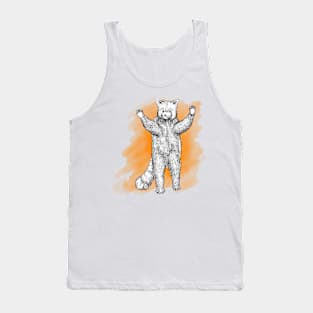 Red panda Tank Top